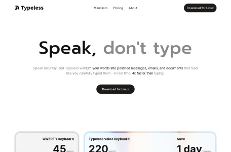 AI语音转录工具Typeless半价