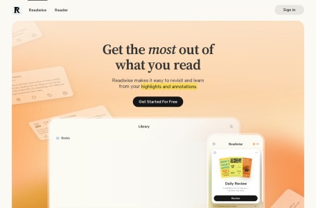 readwise阅读管理工具